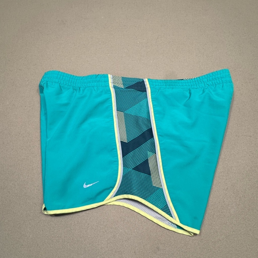 Nike Teal Dri-Fit Running Shorts - Picture 5 of 7